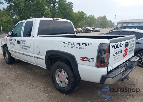 2002 GMC Sierra 1500 Sle из США, поврежденный, VIN 2GTEK19T821144874